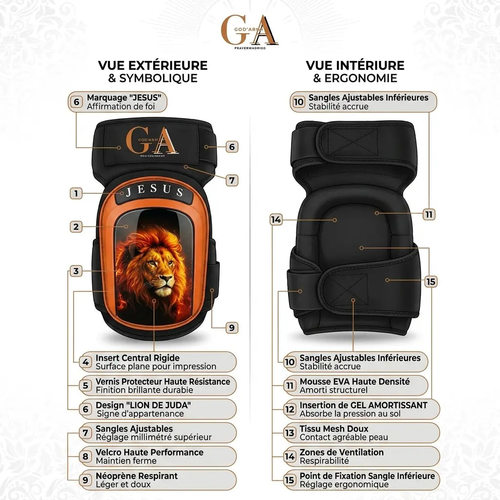 Prayer Pads · Édition Limitée Lion de Juda
